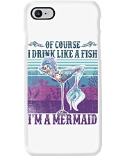 Of Course I Drink Like A Fish I'm A Mermaid Phone Case tile