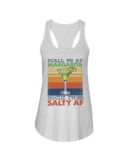 Call me a margarita cuz I'm salty AF Ladies Flowy Tank tile