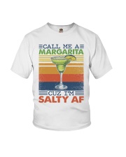 Call me a margarita cuz I'm salty AF Youth T-Shirt tile