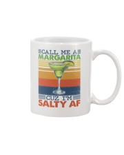 Call me a margarita cuz I'm salty AF Mug tile