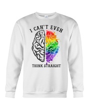 I Can't Even Think Straight LGBT Pride Crewneck Sweatshirt tile