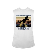 daddy saurus rex Sleeveless Tee tile