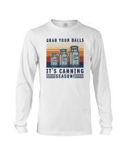 Grab your balls It's canning season Long Sleeve Tee tile