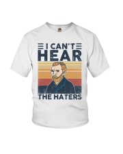 I Can't Hear The Haters Youth T-Shirt tile