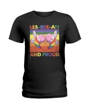 LGBTQ Pride Les Bee An And Proud Ladies T-Shirt tile