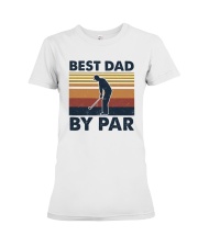 Best Dad By Par Golf Premium Fit Ladies Tee tile
