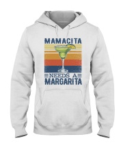 Mamacita needs a Margarita Hooded Sweatshirt front