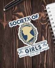 Society of obstinate headstrong girls Sticker - Single (Vertical) aos-sticker-single-vertical-lifestyle-front-05