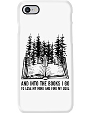 And into the books I go Phone Case tile
