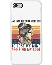 And Into The Book Store I Go Phone Case tile