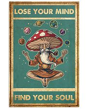 Meditation Magic Mushrooms Yoga Buddha 24x36 Poster front