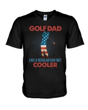 Golf Dad Cooler V-Neck T-Shirt tile