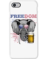 Elephant US Freedom Phone Case tile