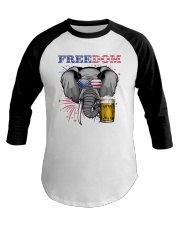 Elephant US Freedom Baseball Tee tile