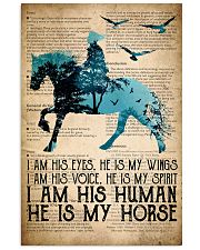 I Am His Eyes He Is My Wings 24x36 Poster front