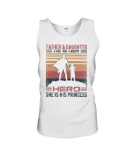 He's her Hero She's his Princess Unisex Tank tile