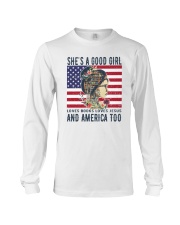 She's A Good Girl Loves Books Long Sleeve Tee tile