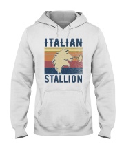 Italian Stallion Hooded Sweatshirt front