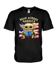 Read Across America V-Neck T-Shirt tile