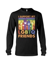 LGBTQ Pride I Support My LGBTQ Friends Long Sleeve Tee tile