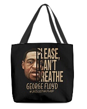 Please I Can't Breathe All-Over Tote tile