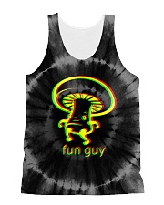 Mushroom fun guy All-Over Unisex Tank tile