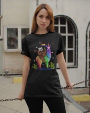 Sloth Riding Llama Lgbt Gay Lesbian Pride Classic T-Shirt apparel-classic-tshirt-lifestyle-19