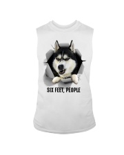 Husky Six feet people Sleeveless Tee tile