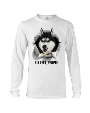 Husky Six feet people Long Sleeve Tee tile