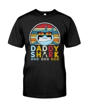 Vintage Daddy shark doo Premium Fit Mens Tee tile