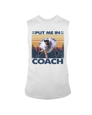 Retro Put me in coach Sleeveless Tee tile