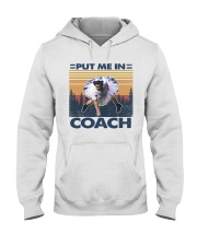 Retro Put me in coach Hooded Sweatshirt tile