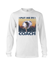 Retro Put me in coach Long Sleeve Tee tile