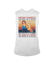 Vintage feminists The soul of a witch Sleeveless Tee tile