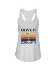 Olive it Extra dirty Ladies Flowy Tank tile