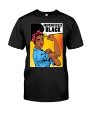 Unapologetically Black Premium Fit Mens Tee tile
