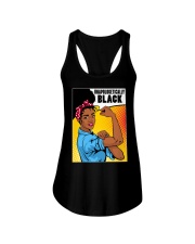 Unapologetically Black Ladies Flowy Tank tile