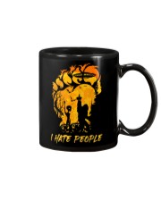 Bigfoot alien hate people Mug tile