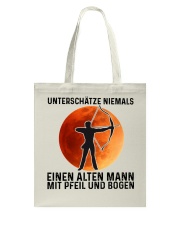 Archery Never Underestimate An Old Man Tote Bag tile