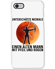 Archery Never Underestimate An Old Man Phone Case tile