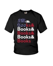 Books and Books Us Flag Youth T-Shirt tile