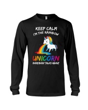 Funny Rainbow Flag Unicorn LGBT Gay Pride Gift Long Sleeve Tee tile