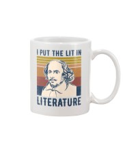I Put The Lit In Literature William Shakespeare Mug tile