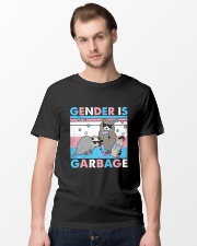 LGBTQ Pride Gender Is Garbage Classic T-Shirt lifestyle-mens-crewneck-front-15