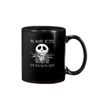 You Sound Better With Your Mouth Closed Mug tile