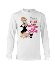 Yes I Am The Crazy Cat Lady Long Sleeve Tee tile