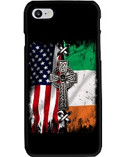 Irish American Flag Phone Case tile