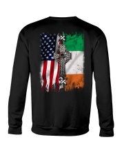 Irish American Flag Crewneck Sweatshirt tile