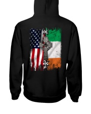 Irish American Flag Hooded Sweatshirt tile