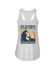 My Diapers Are The Wooorst Ladies Flowy Tank tile